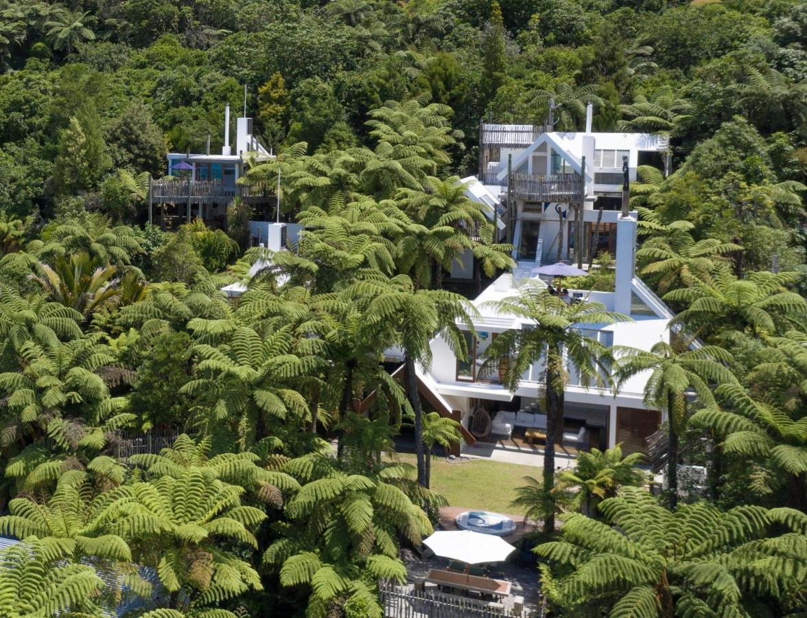 Hotel Te Whare -Lake Tarawera Tree-Top Nest Exterior foto